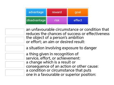 EVOLVE 3B Unit 11.2 Opportunities and risks