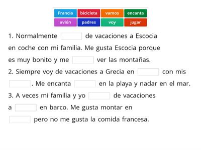 Vacaciones