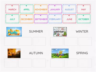 SEASONS AND MONTHS