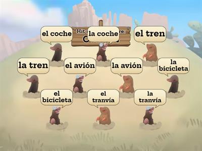 Transporte - Whack-a-mole