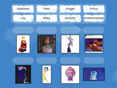 Inside Out 2 Character Match