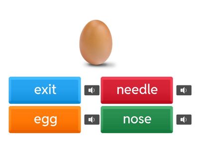 Phonics c, l, n, e quiz