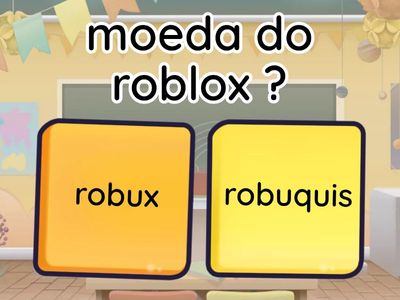 quiz do roblox!