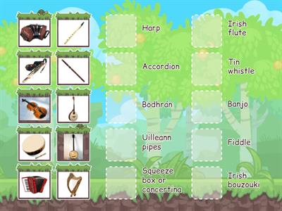 Copy of 10 Instruments used to play traditional Irish music