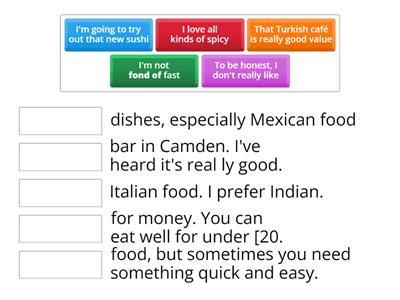 Outcomes A2 U4.1 WB ex.2 Restuarant Vocabulary