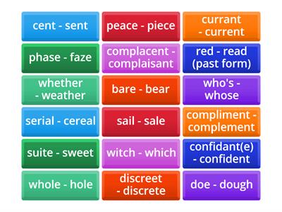 Speaking 10_1+, L15. Card game (homophones) 