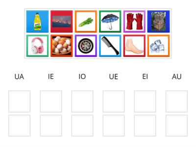 Combinaciones vocalicas