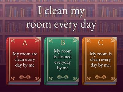 PASSIVE VOICE. (PRESENT)