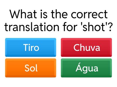 English Vocabulary Translation Quiz