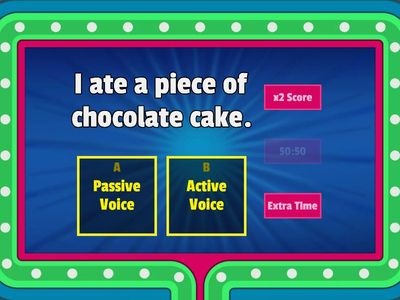 ACTIVE AND PASSIVE VOICE - IDENTIFICATION