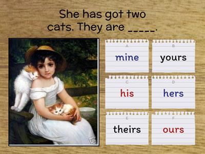 Possessive Pronouns