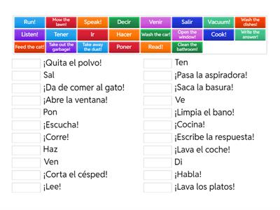 Affirmative Commands