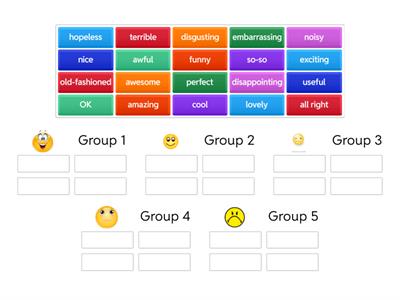 Unit 1.1 Likes/Dislikes