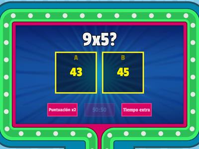 Quiz Game matemática 