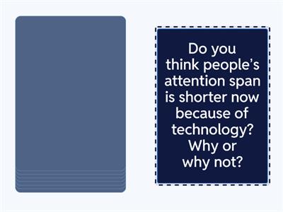 Negative technology reading vocabulary