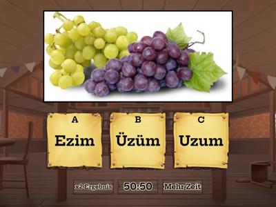 Ü Harfi Okuma