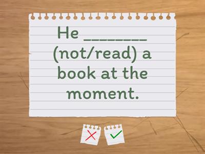 Present Simple VS Present Continuous 