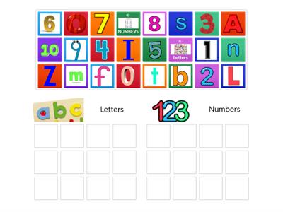 Letter or Number Sort?