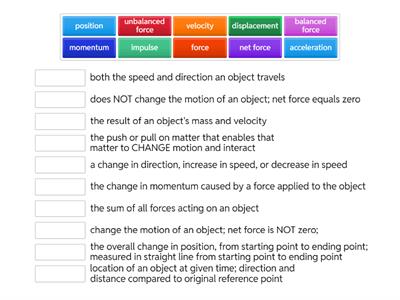 IPC Force and Motion