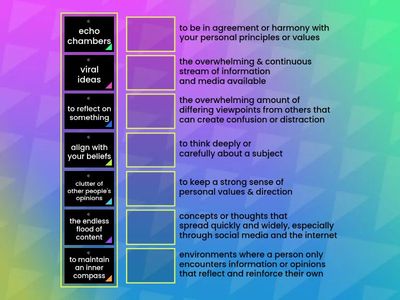 Content Consumption: Matching