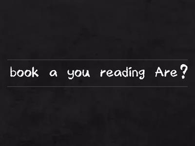 present continuous yes-no questionss