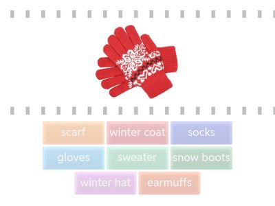 Winter Clothes -Find the Match