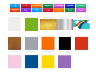 Latvian Colors Matching