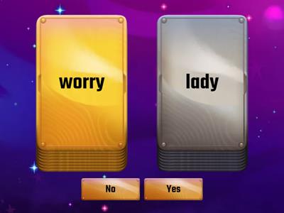 Pair the Long E sounds