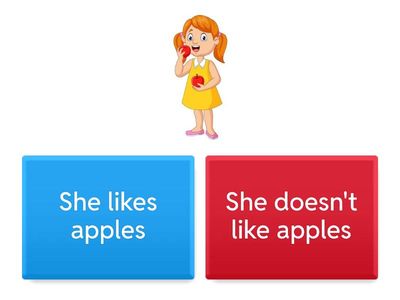 affirmative negative present simple