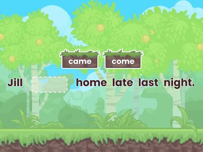 Past simple - irregular 3