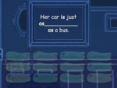 AS... as and not as... as