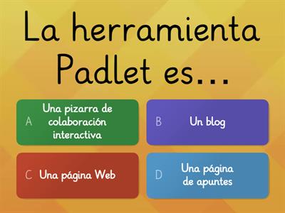 Cuestionario Padlet