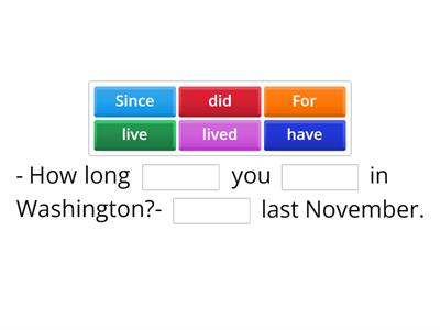 Present Perfect / Past Simple