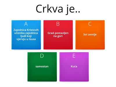 Crkva ponavljanje