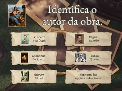 8ºA - A Virgem com o Menino e Santa Ana - Jéssica, Leonor e Luana