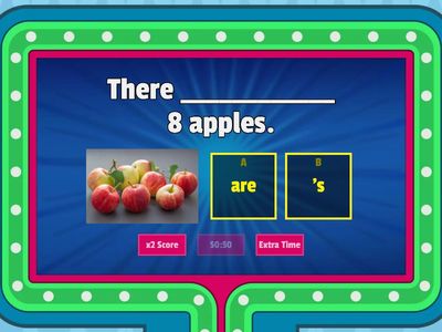 There's a / There are 