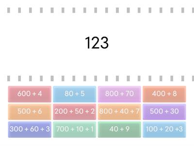 3-Digit Expanded Form