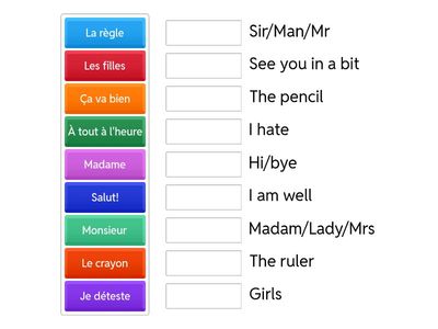 French Spelling Bee Practice Year 5