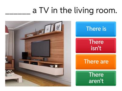   there is / not are / not