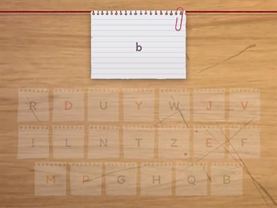 字母大小寫配對