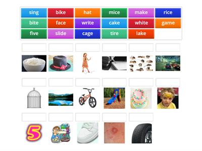 Phonics Long A Long I