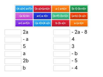 М6 Розкрити дужки