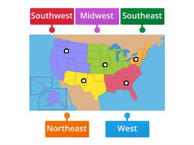 5 Regions of the United States