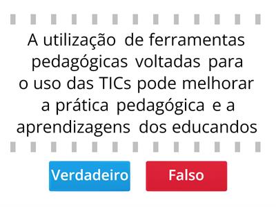 Teste para ATPC-FERRAMENTAS PEDAGÓGICAS