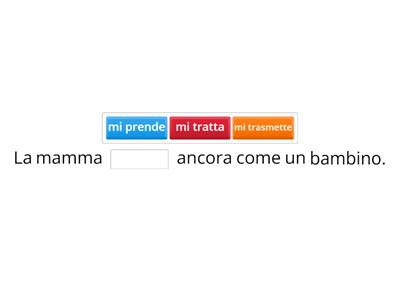 Lessico - Pronomi diretti - Grammatica Pratica