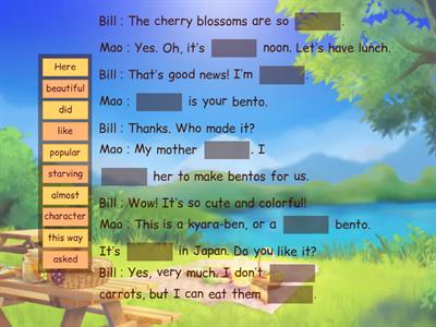 中３　Program1-1 本文　穴埋め