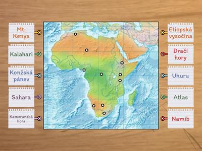 002 - Afrika, povrch
