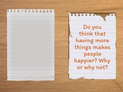 INTRO - SPEAKING ACTIVITY 