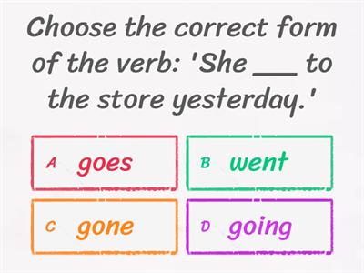 Upper Intermediate English Grammar Quiz