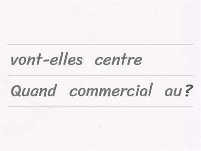 Forming questions with inversion